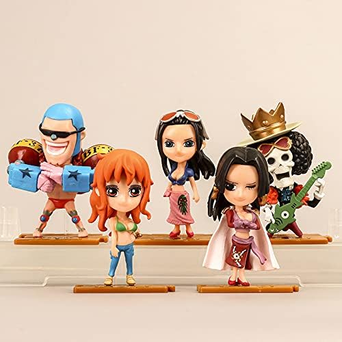 Lot de 10 MINI figurines One Piece Anime 10 cm